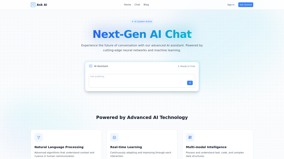 Ask AI Questions Free - Get Instant Answers from AI with Better Insights