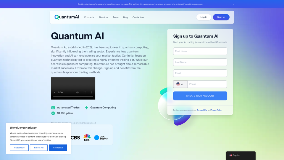Quantum AI - The Creator of Quantum Trading | 2025 Update