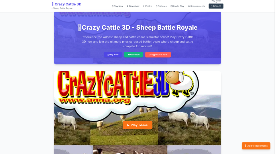 Crazy Cattle 3D - Sheep Battle Royale Game Crazy Cattle 3D - Sheep Battle Royale Game