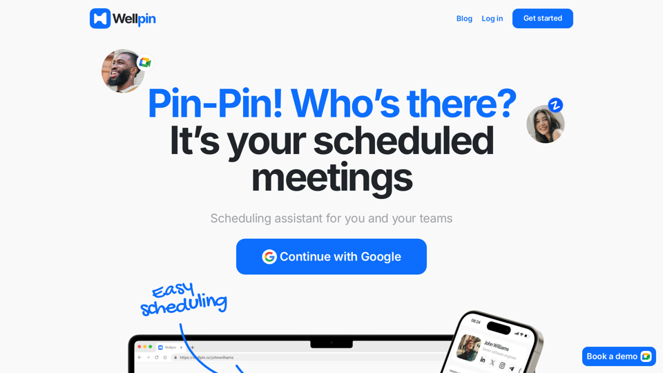 Wellpin - Best scheduling tool Wellpin - Best scheduling tool