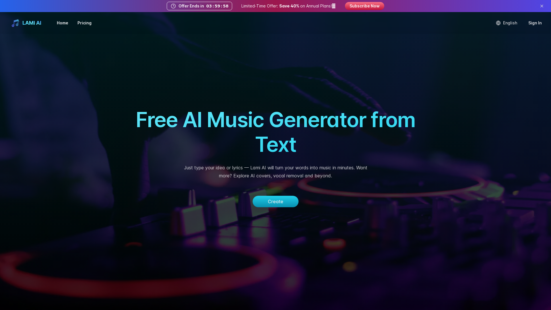 Lami AI Music Generator