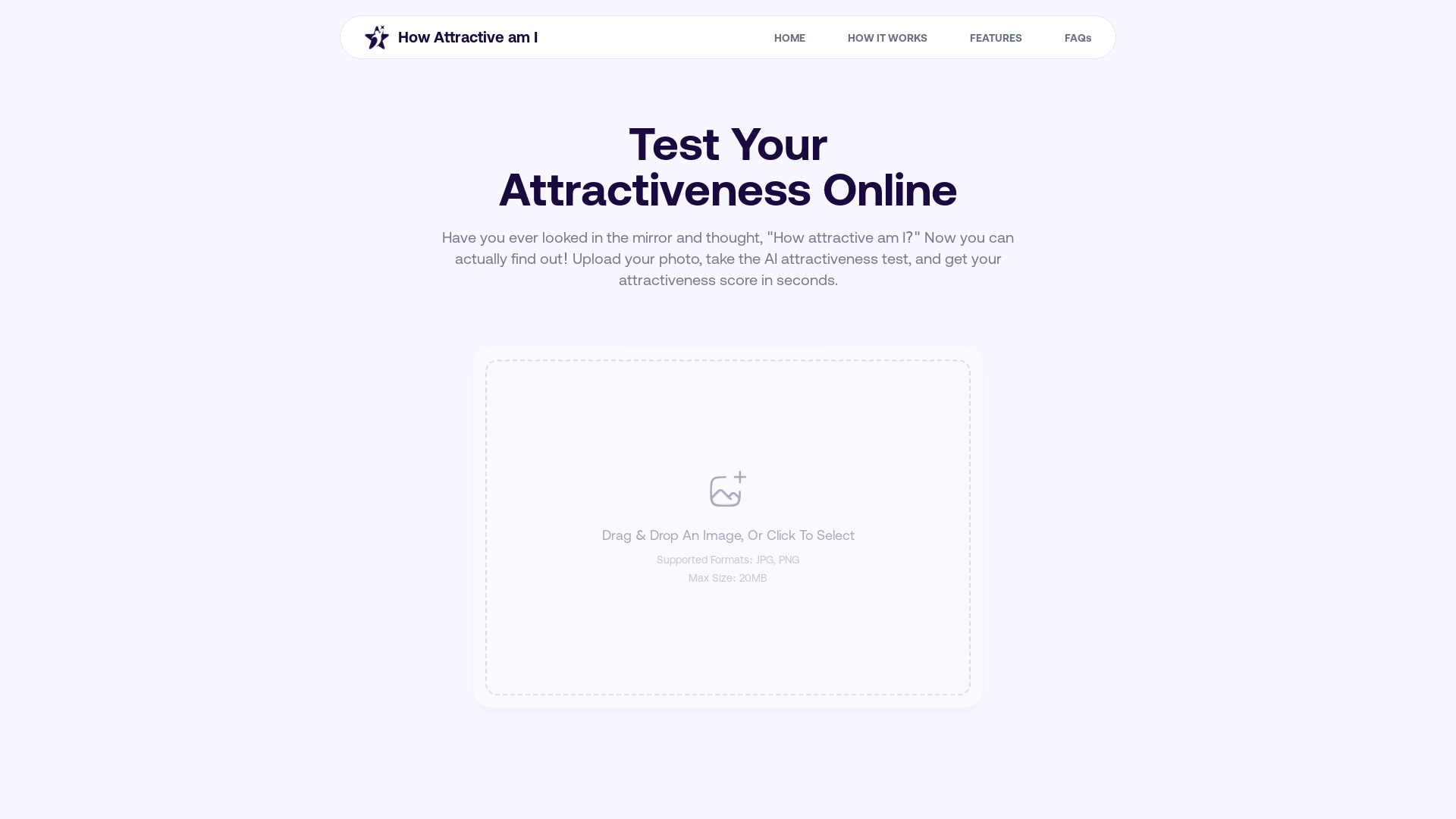 How Attractive Am I? Free AI Attractiveness Test