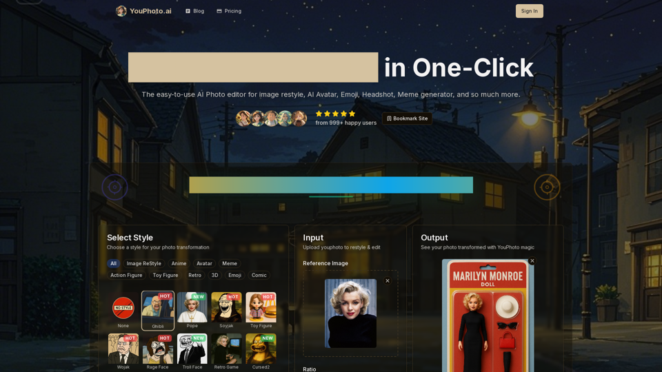 AI Photo Editor Free Online screenshot