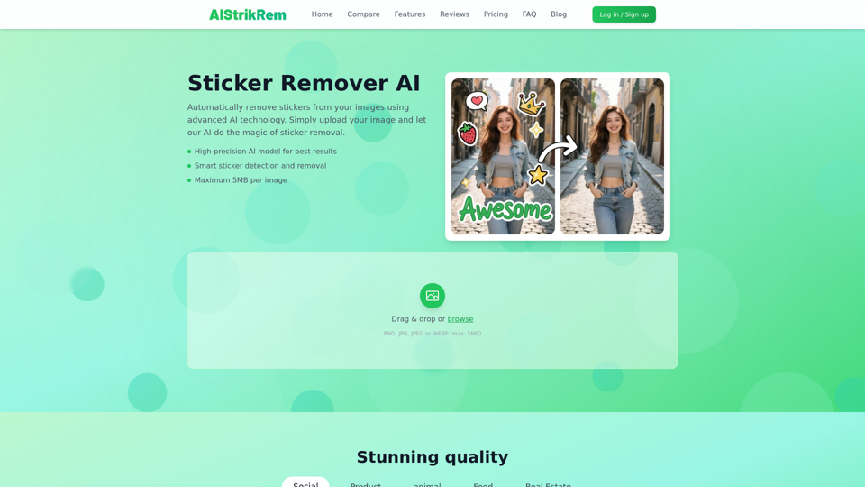 Sticker Remover screenshot