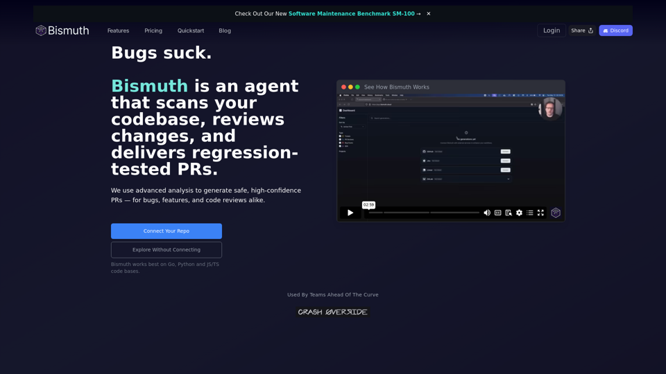 Bismuth screenshot