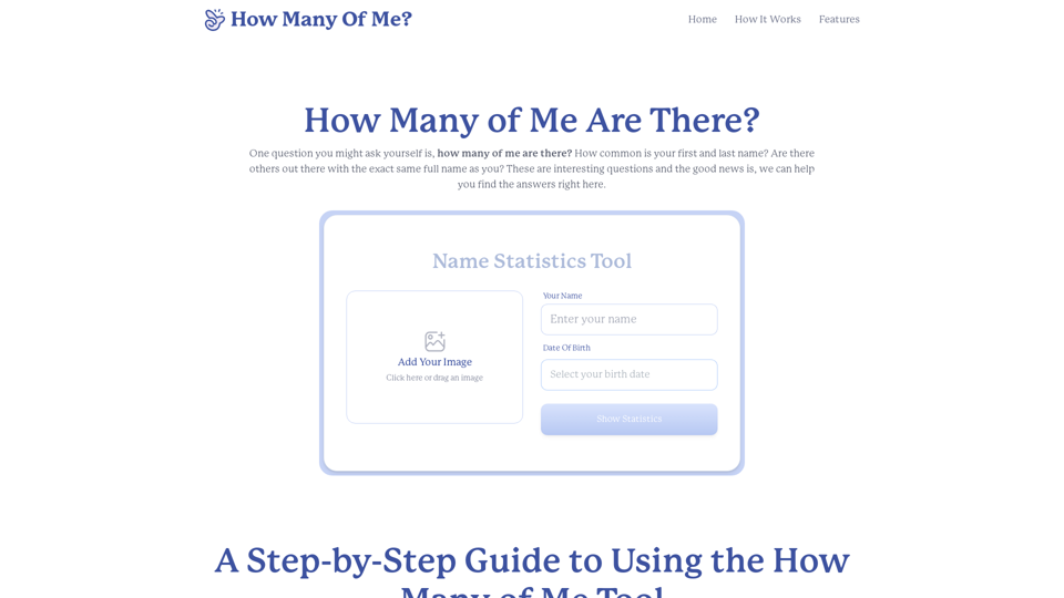 How Many of Me Are There? See How Unique Your Name Is screenshot