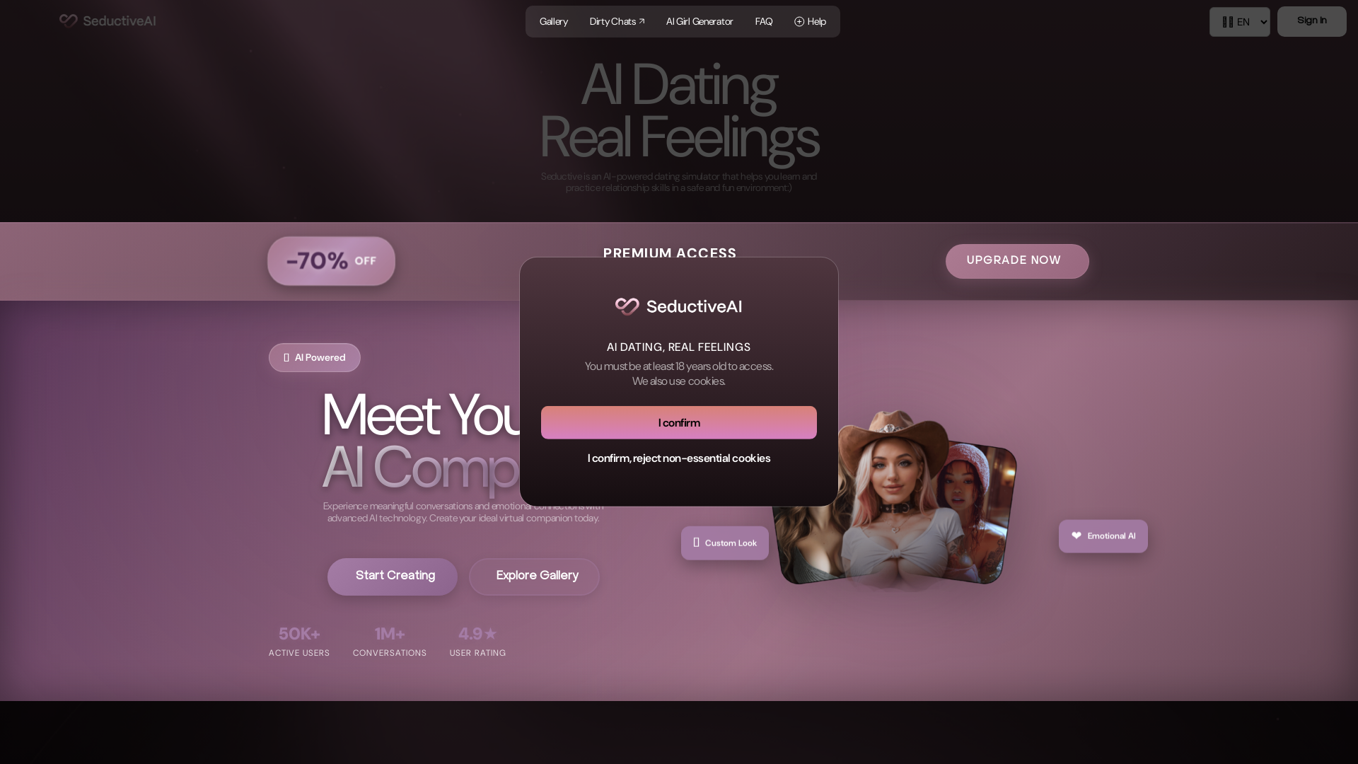 AI Girlfriend & AI Boyfriend – Virtual AI Chat 24/7