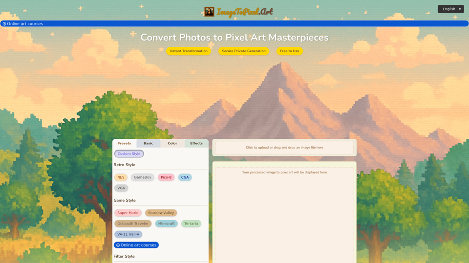 ImageToPixel.Art screenshot