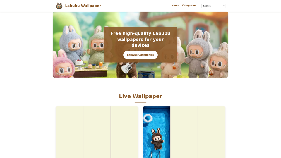 1000+ Labubu Live Wallpapers & 4K Walls (Updated Daily) screenshot
