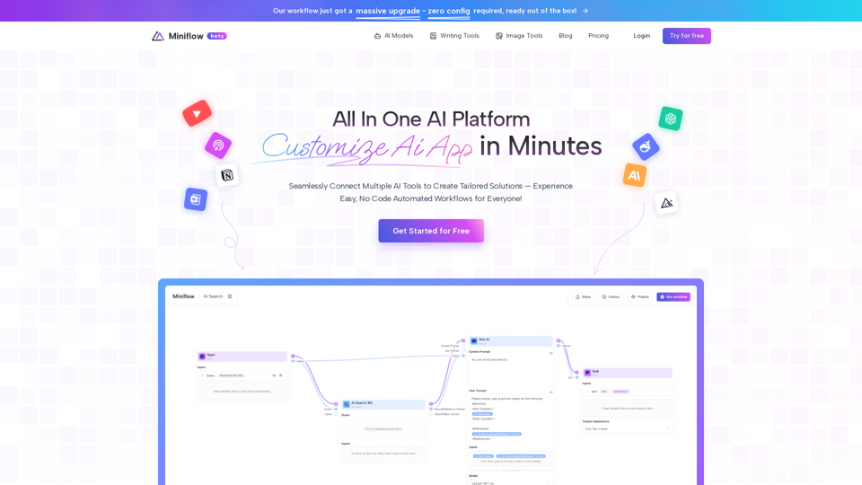 Miniflow screenshot
