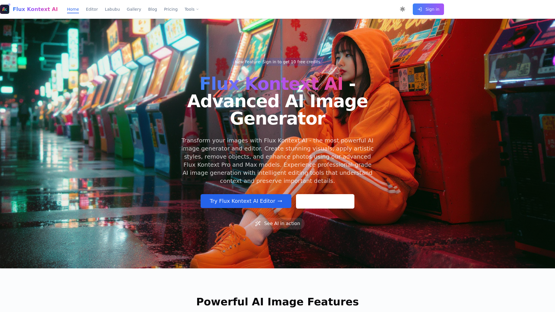 Flux Kontext AI