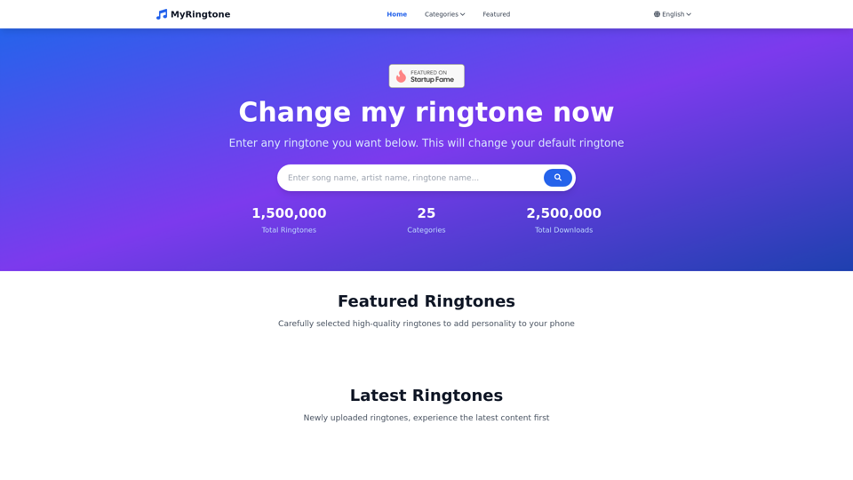 Change My Ringtone screenshot