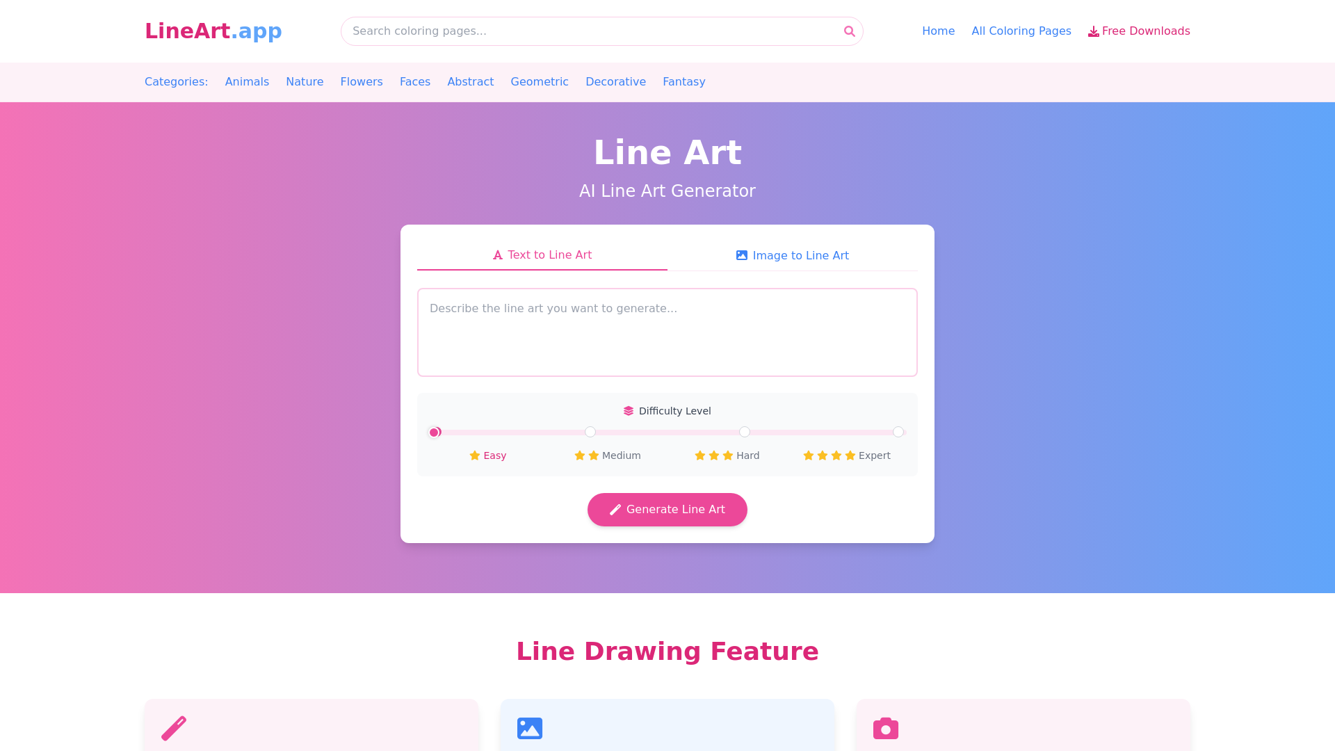 Line Art And Line Drawing