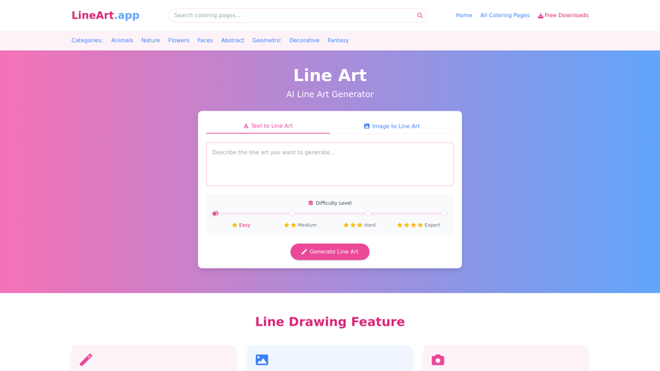 Line Art And Line Drawing - lineart.app