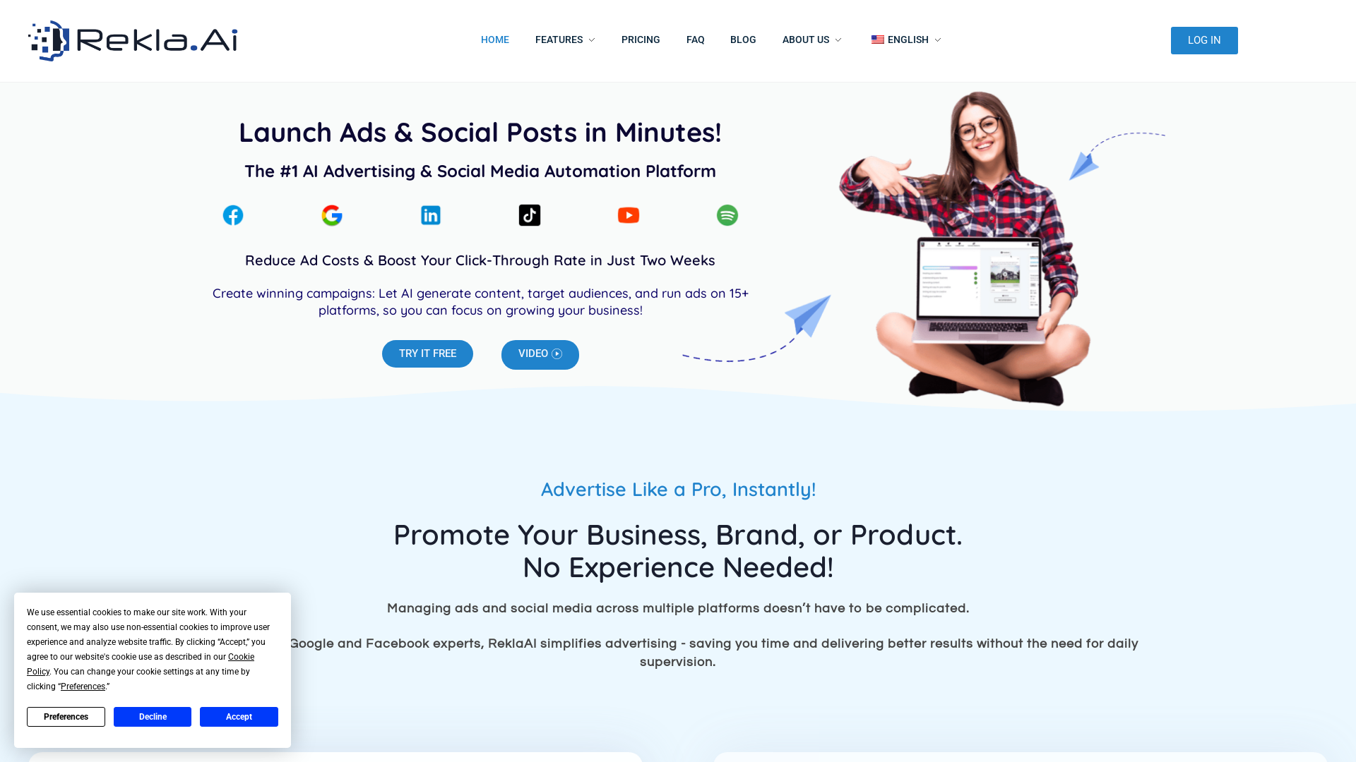 #1 AI Advertising & Social Media Automation Platform in 2025