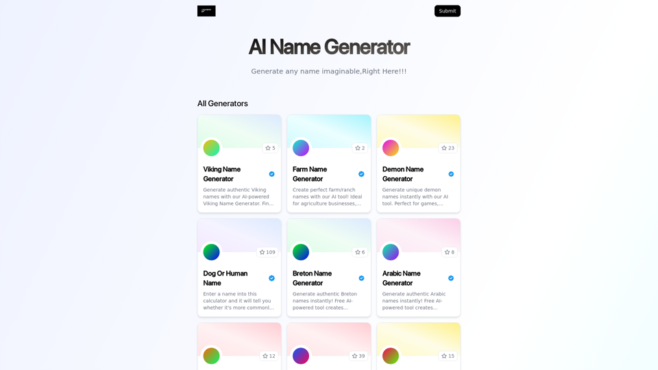 AI Name Generator