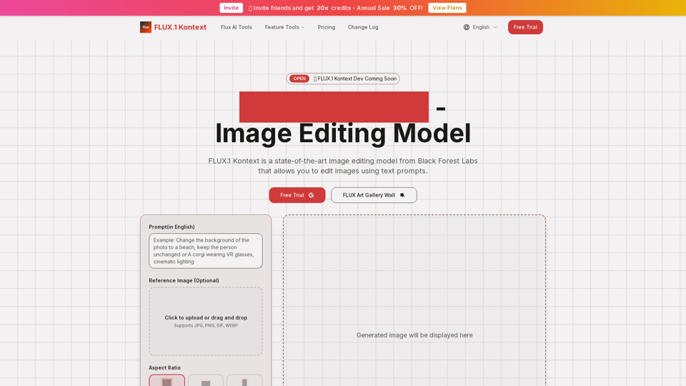 FLUX Kontext - Text-Based AI Image Editing