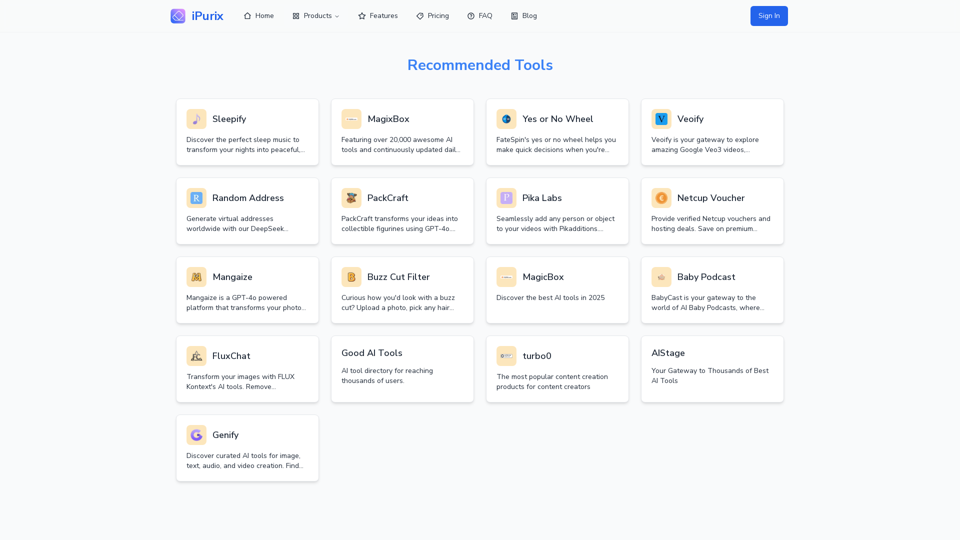 iPurix Tools screenshot