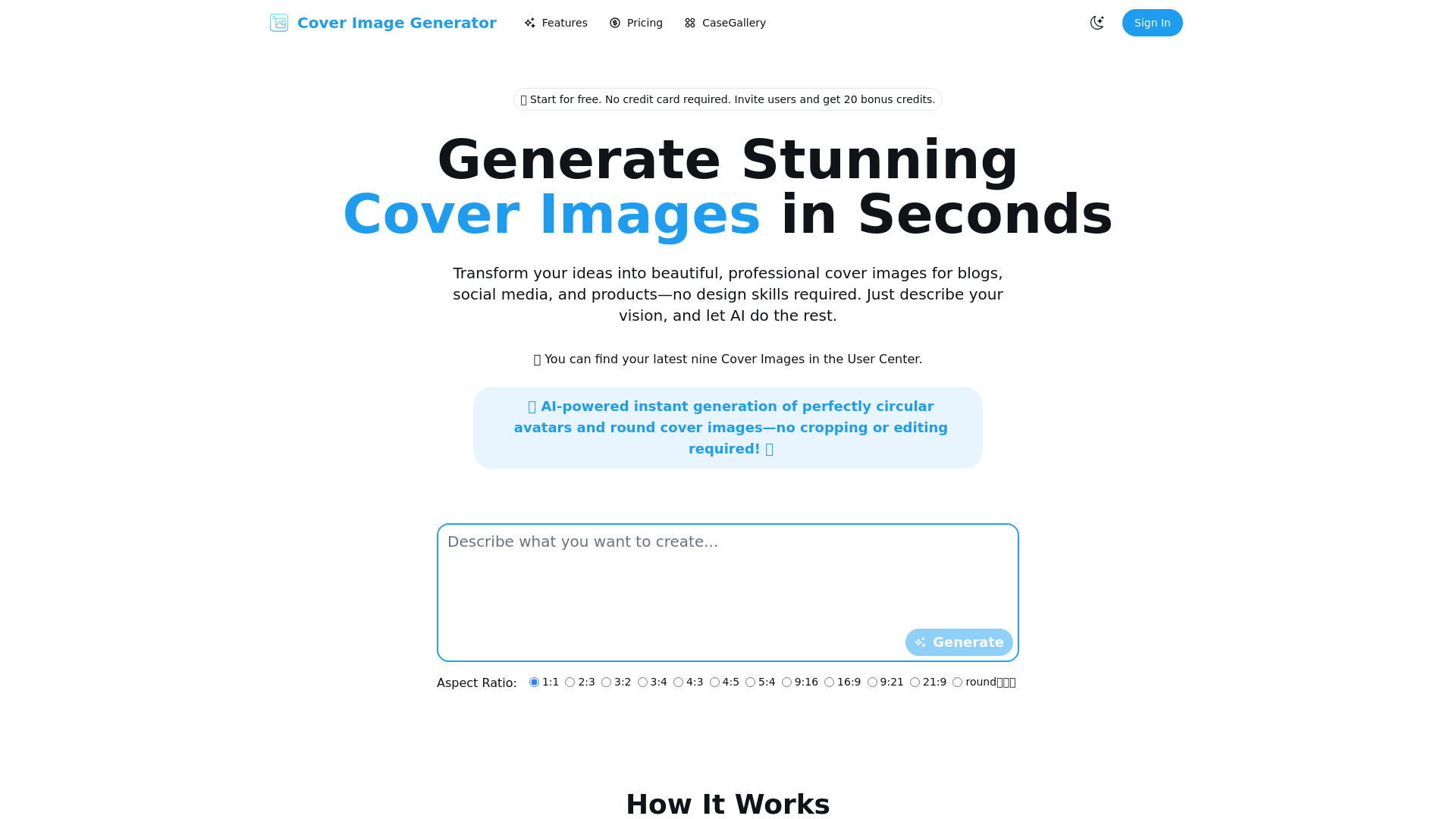 Cover Image Generator
