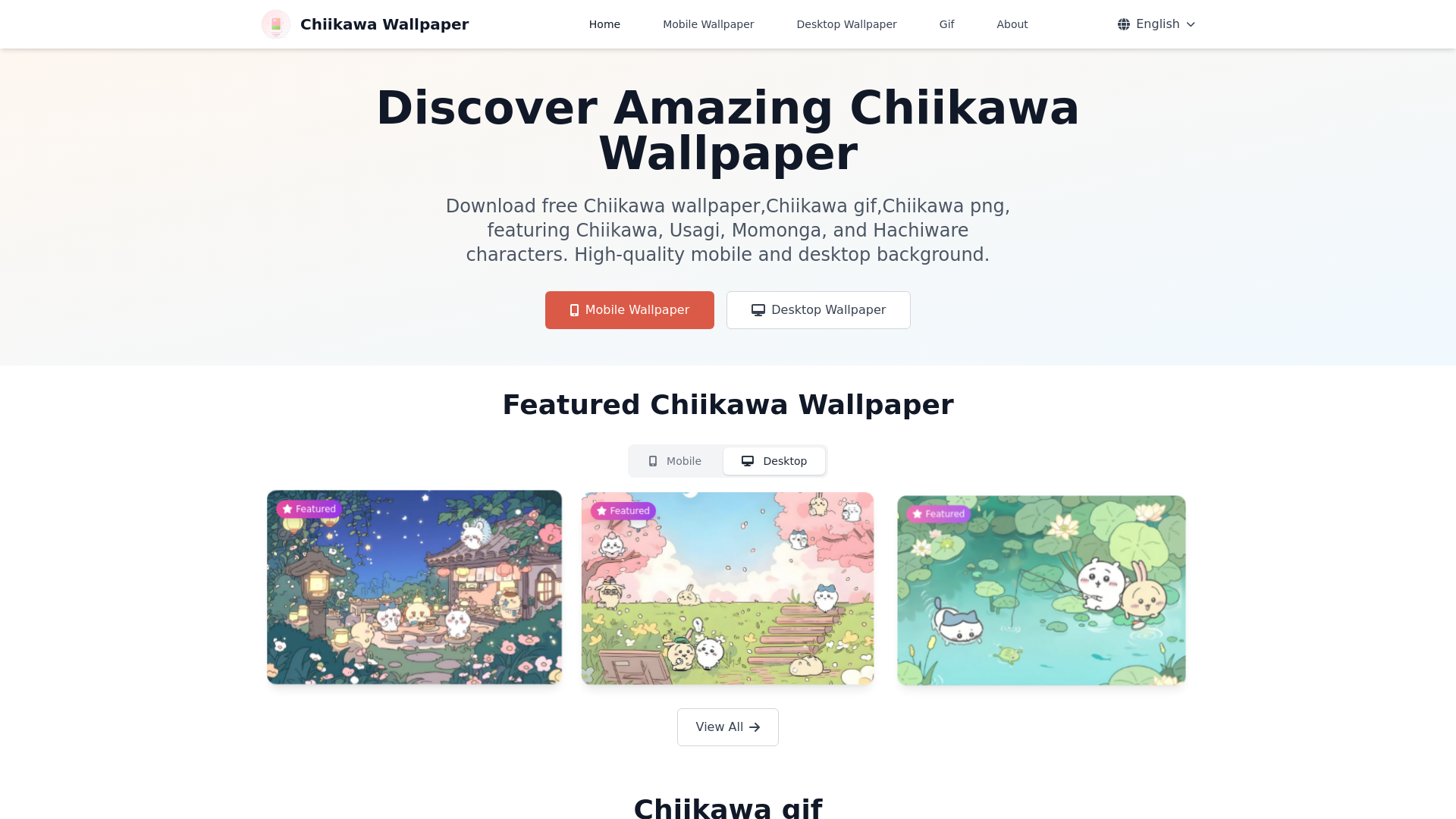 Chiikawa Wallpaper Free Download