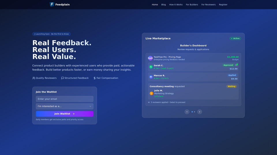 Feedplain screenshot