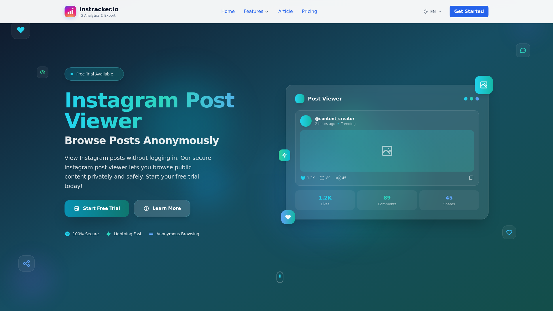 Instagram Post Viewer
