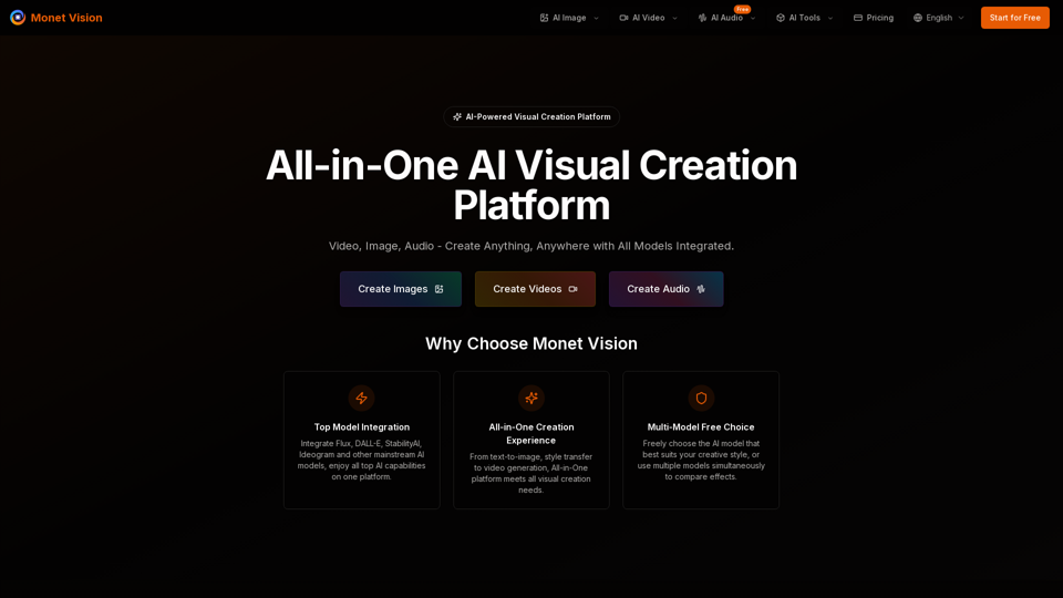 Monet Vision screenshot