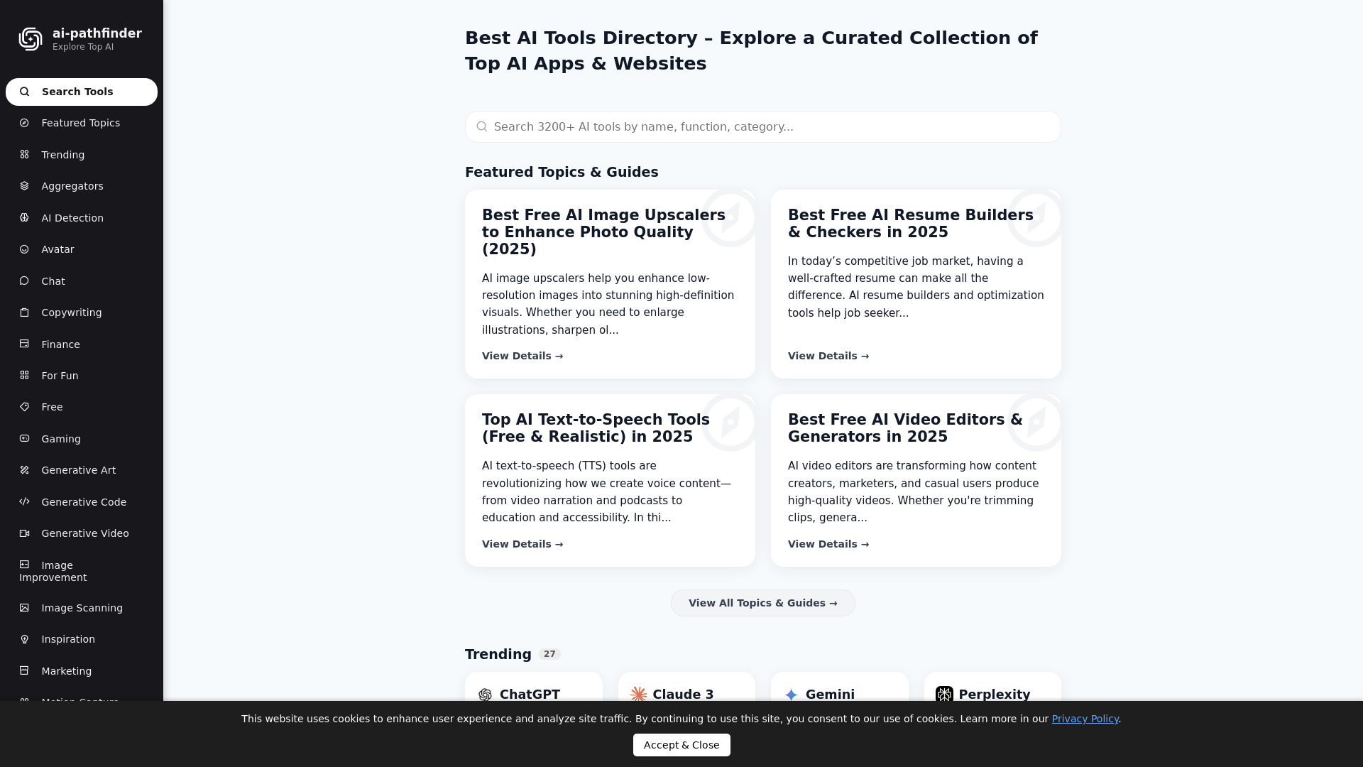 Curated AI Tools (3200+): Your Guide to Practical AI