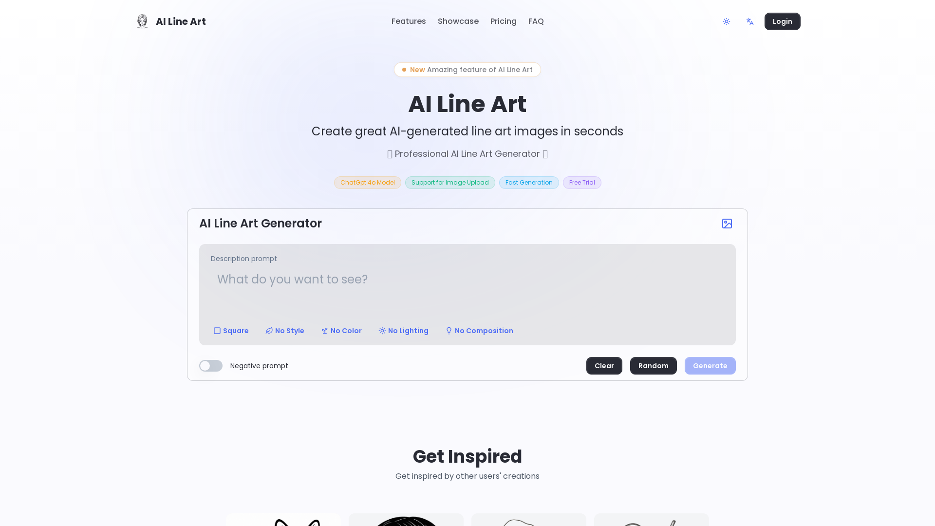 AI Line Art Generator