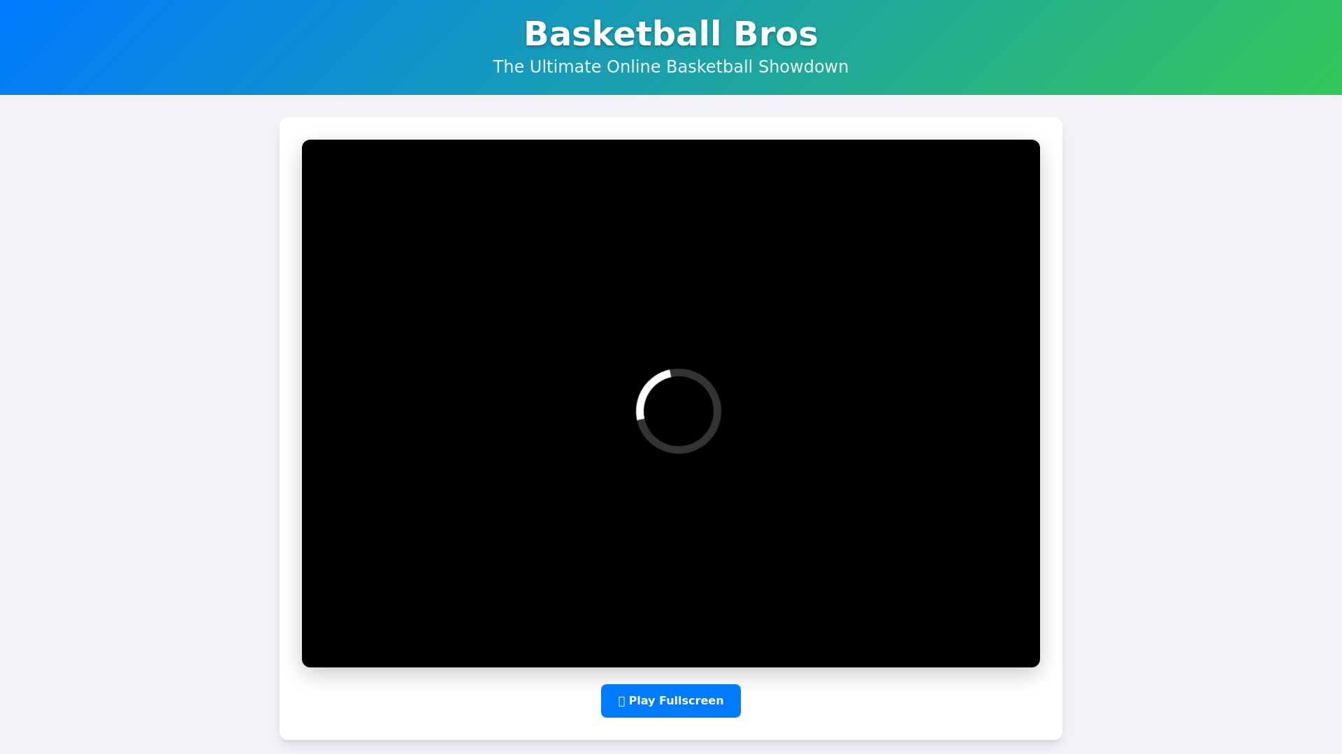 Basketball Bros