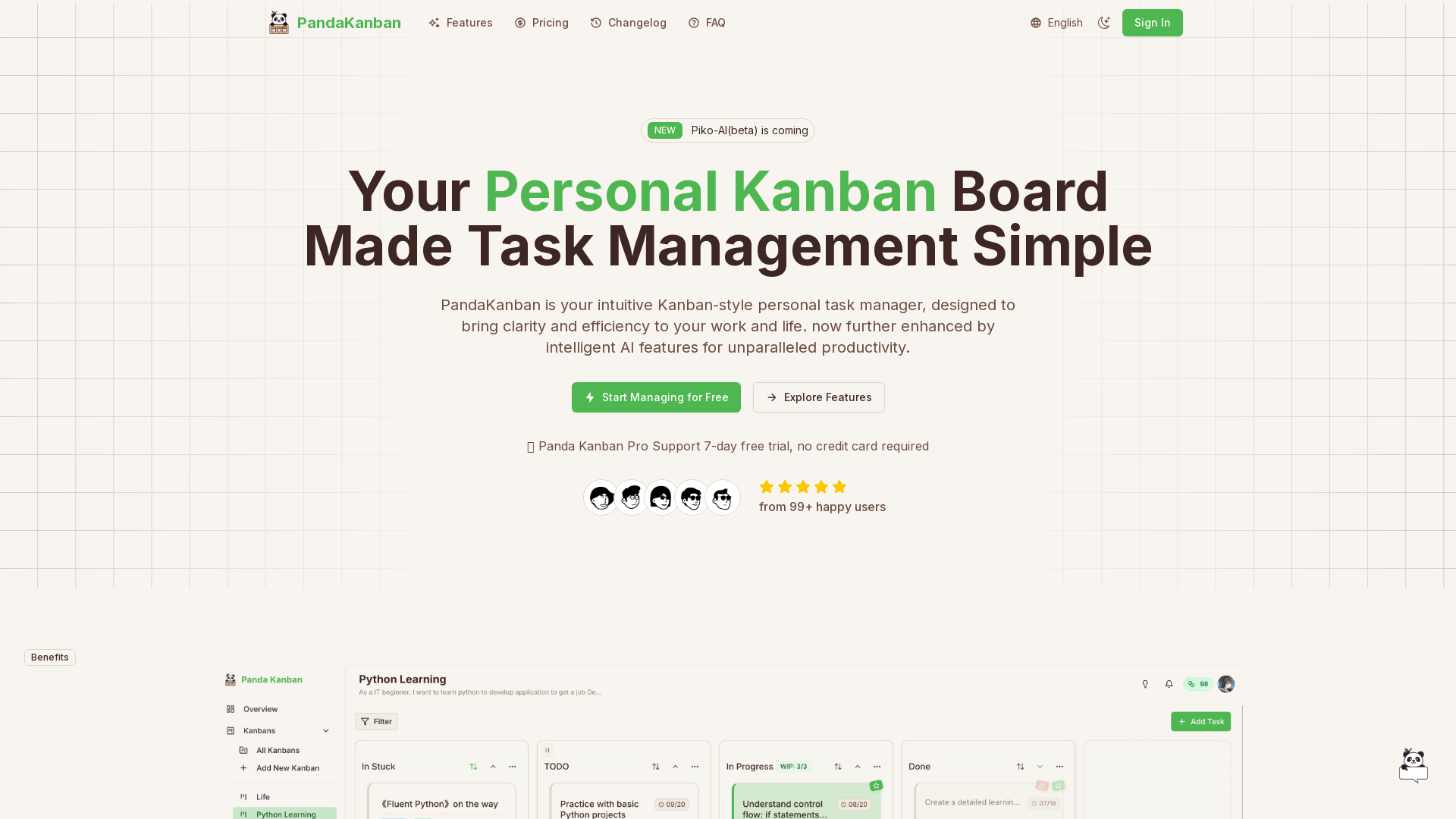 Panda Kanban