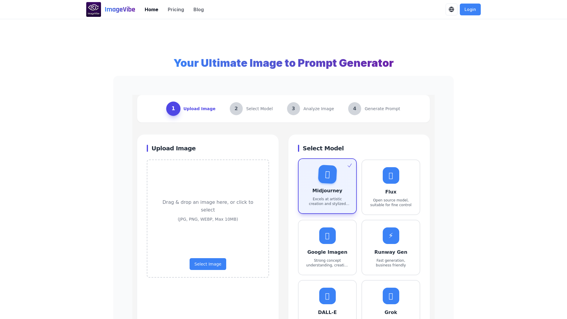 Transform Any Image to Prompt with AI for Free