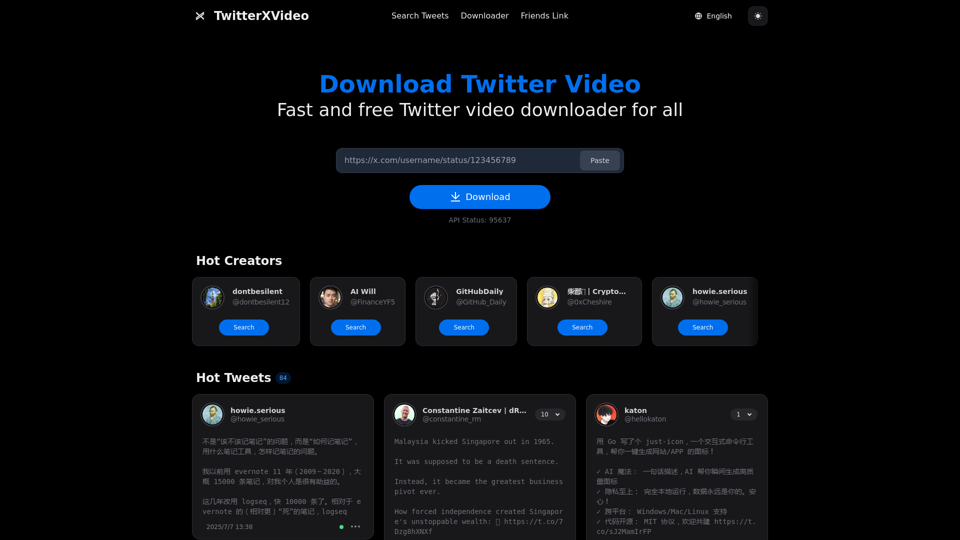 Download Twitter Video Free Online screenshot