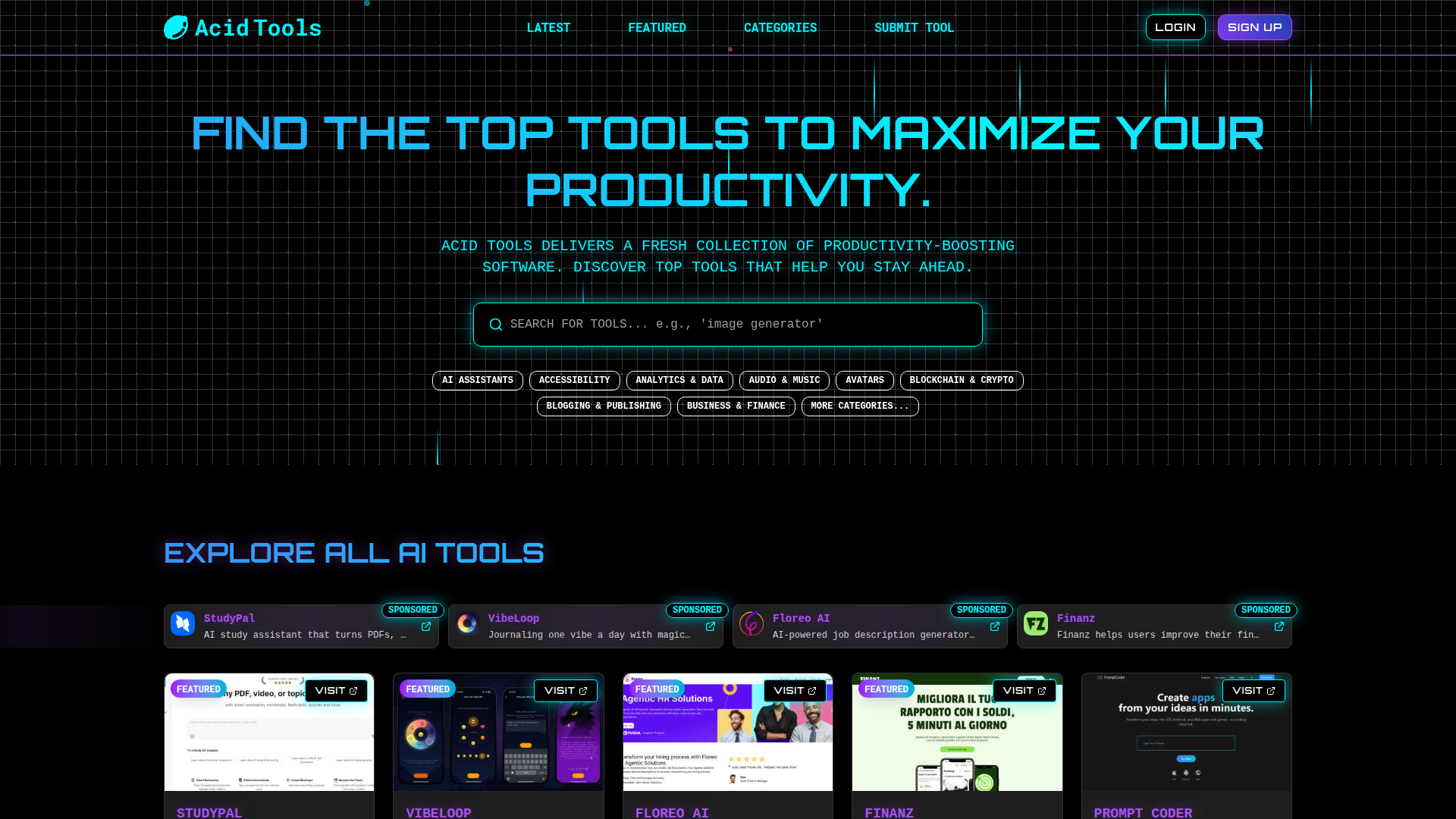 Find the top tools to maximize your productivity. screenshot