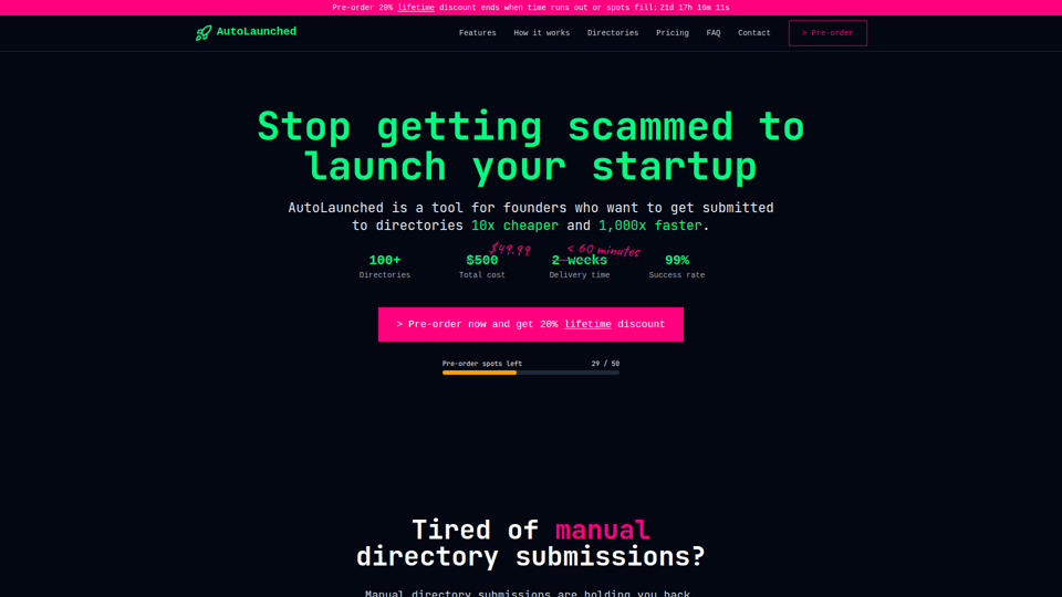 AutoLaunched screenshot