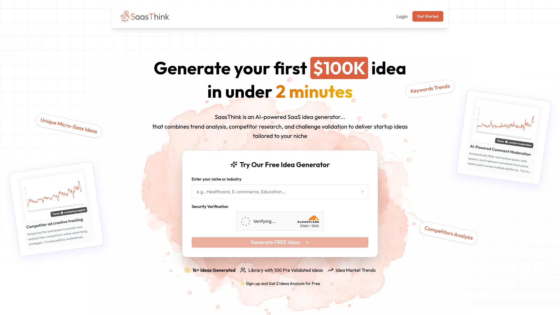 Generate Your First Genuine $100K Idea In Under 2 Minutes screenshot