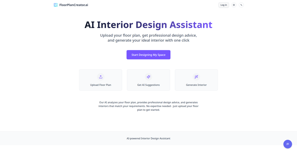 AI Floor Plan Optimizer & Creator screenshot