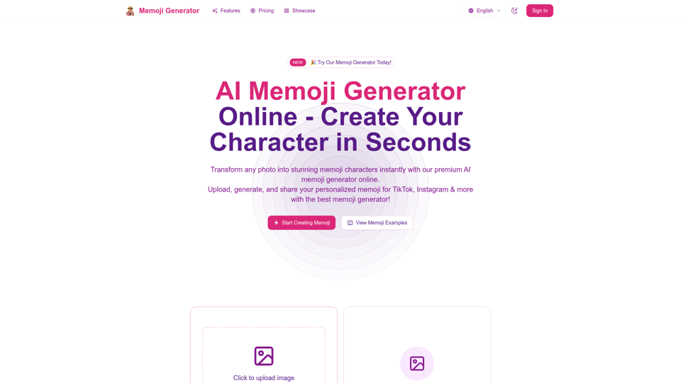 AI Memoji生成器 screenshot