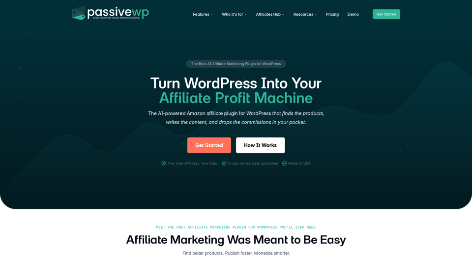 passivewp.com screenshot
