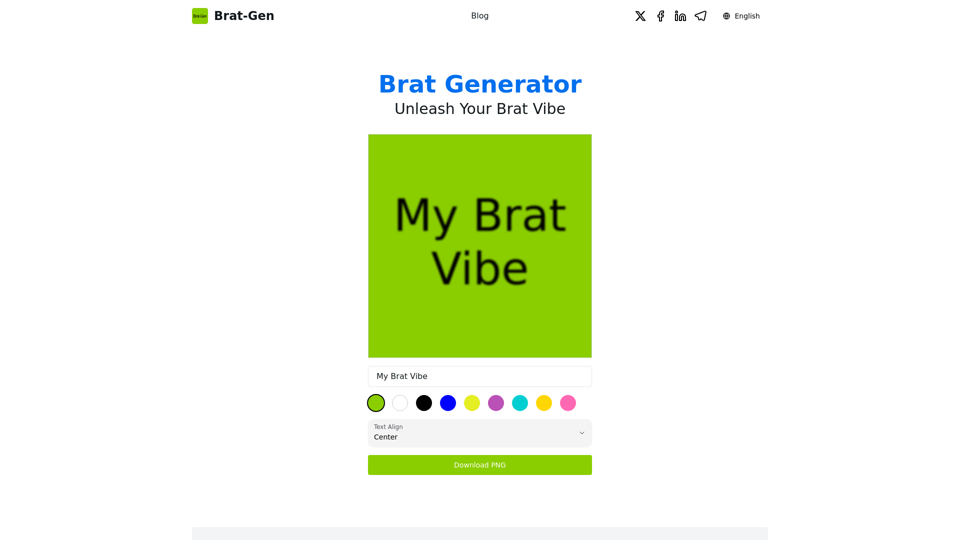 Brat screenshot