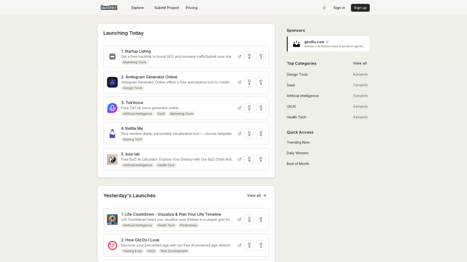 LaunchitX screenshot
