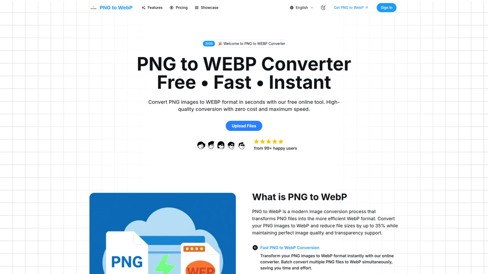 Free PNG to WebP Converter screenshot