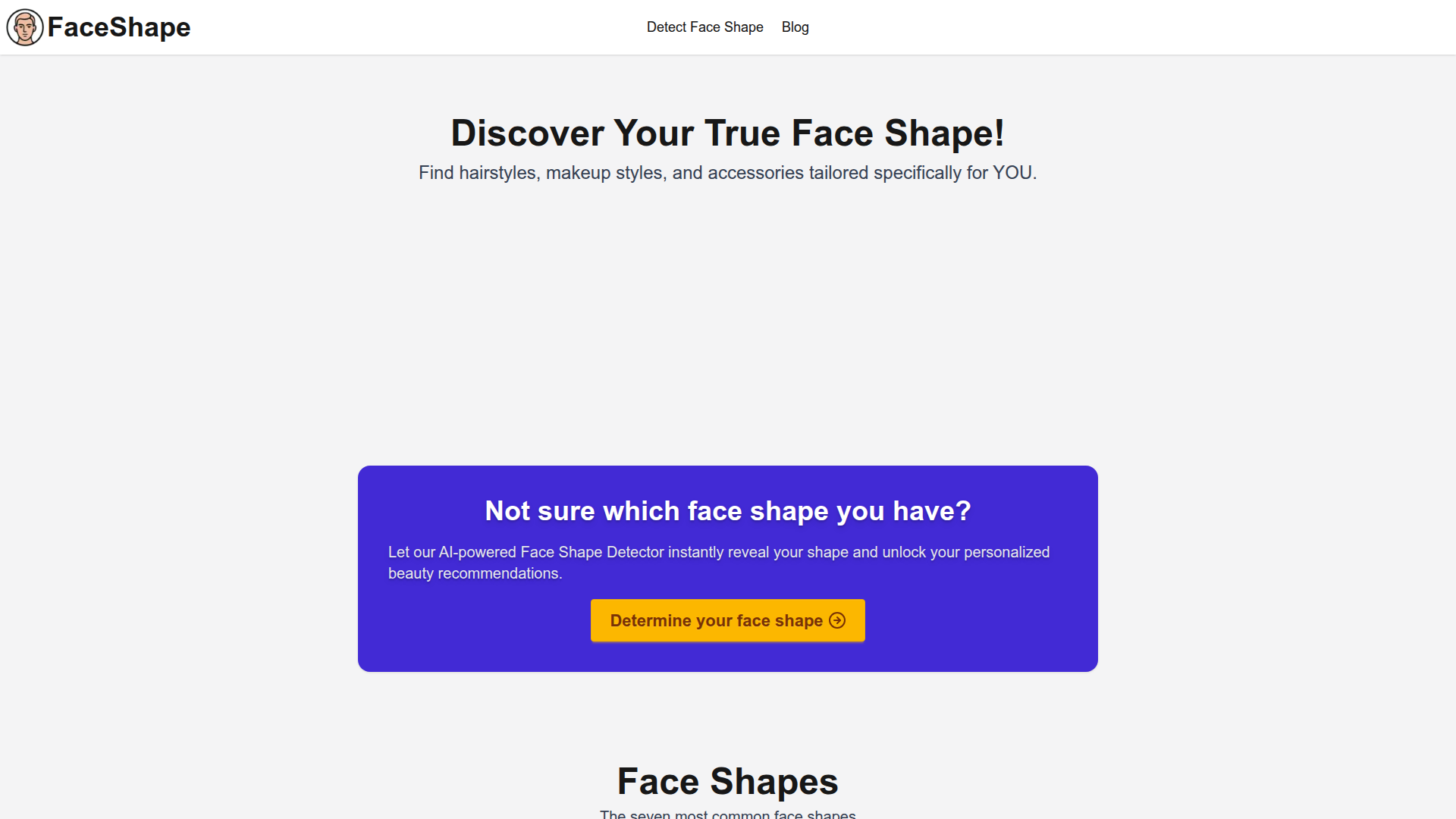 Find Your Face Shape screenshot
