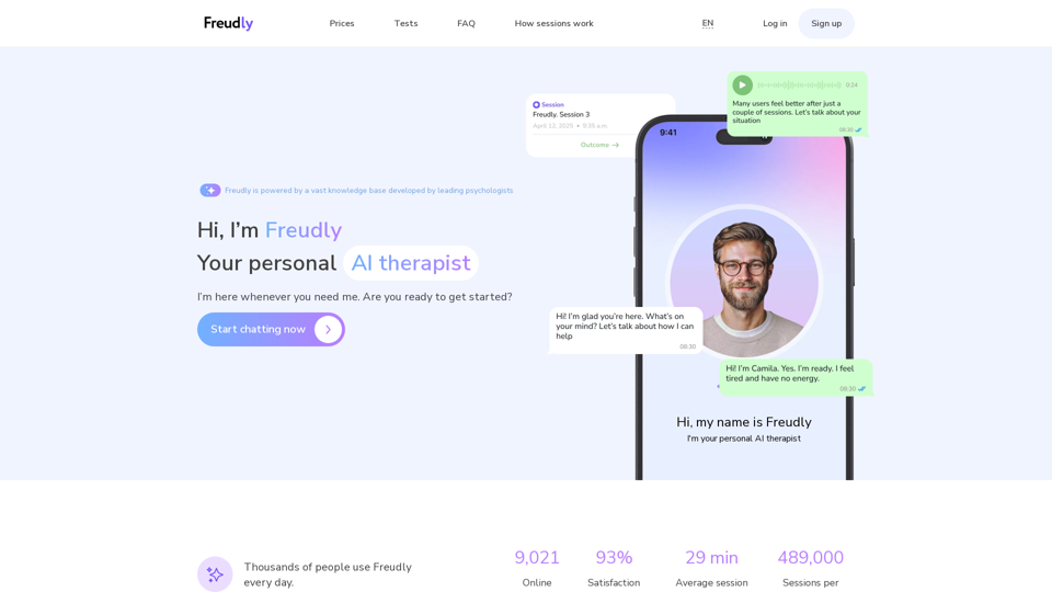 AI Therapist Online screenshot