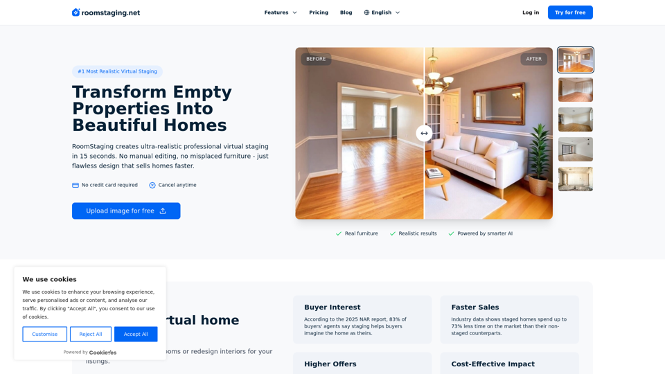 #1 Most Realistic Virtual Home Staging screenshot