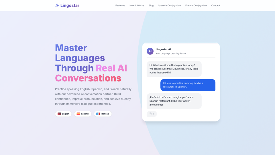 Lingostar AI screenshot