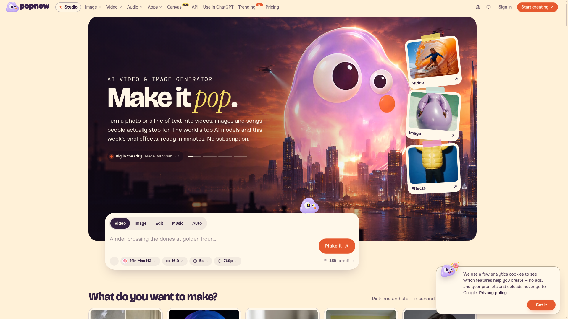PopNow screenshot