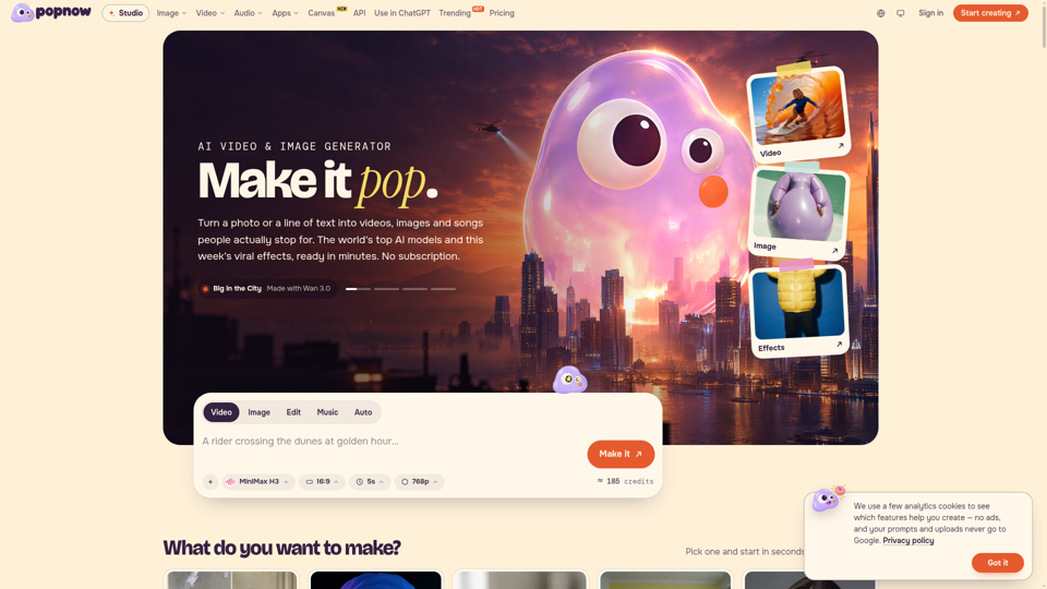 PopNow screenshot
