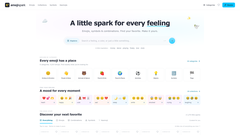 EmojiSpark screenshot