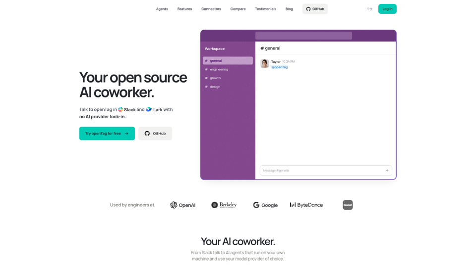 openTag screenshot